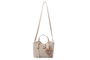 Lucky Bees Bolso de Hombro Crema 25x11x21 cm en Cuero de Polivinilo